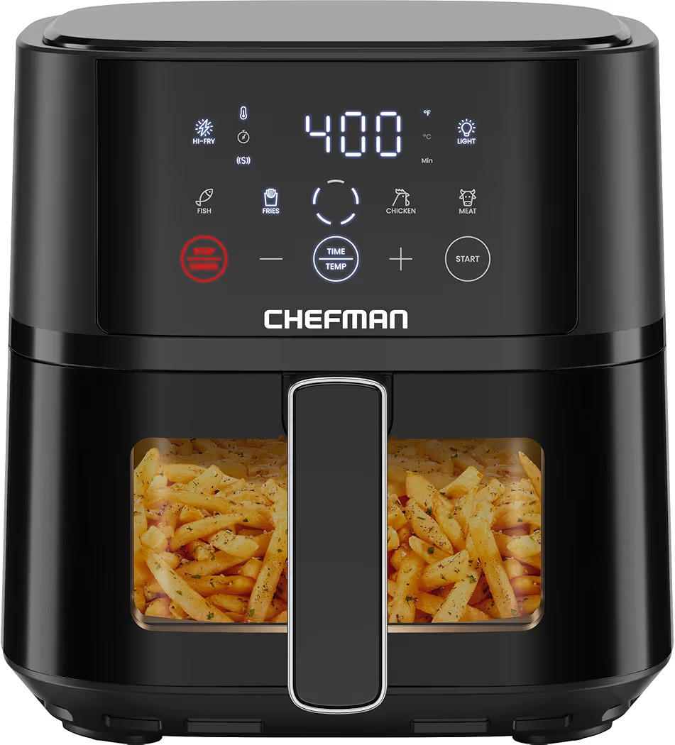 Chefman Air Fryer – 4 QT Compact Airfryer for Quick & Easy Meals, Features Hi-Fry Technology fo... | Amazon (US)