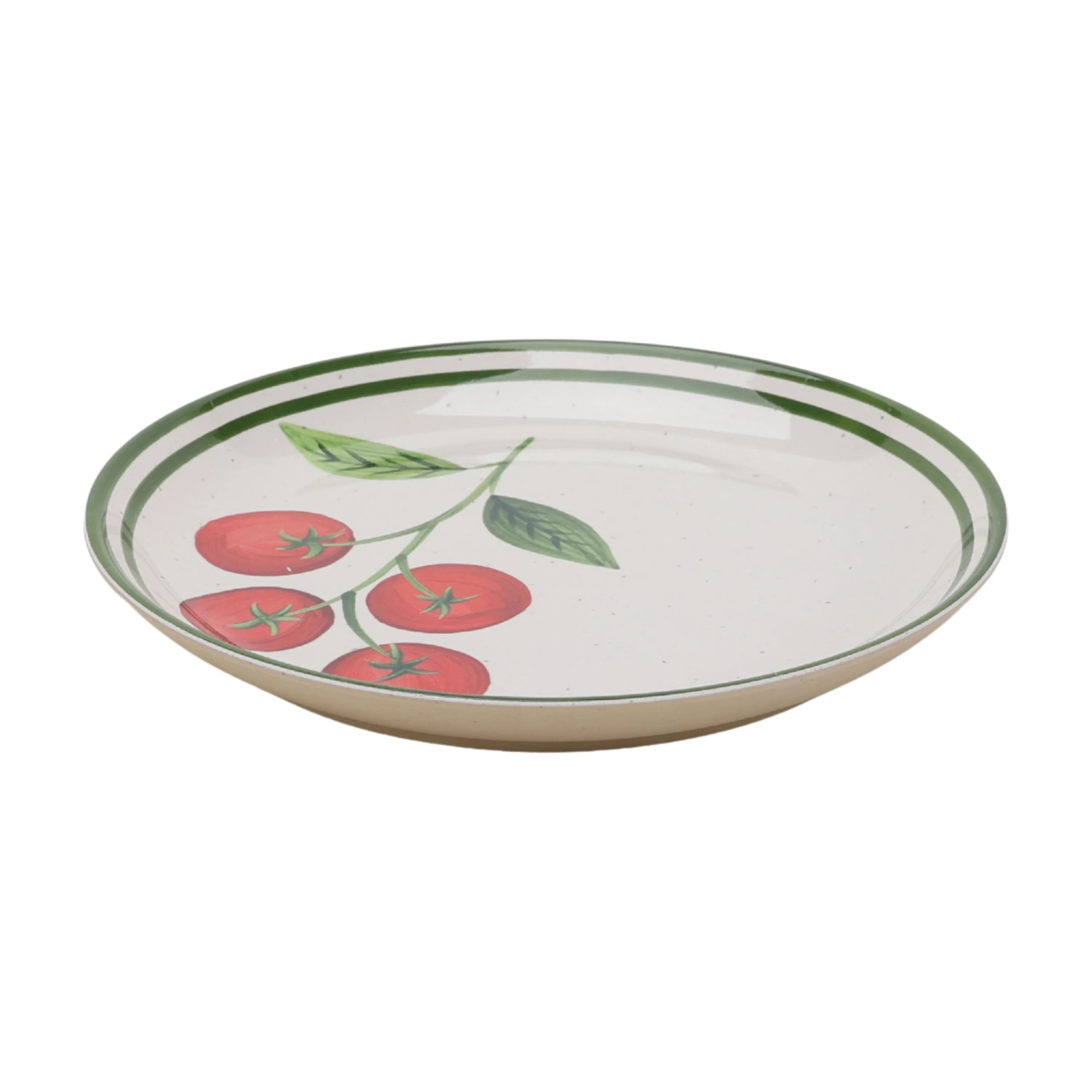 Better Homes and Gardens Bamboo Melamine Tomato Salad Plate | Walmart (US)
