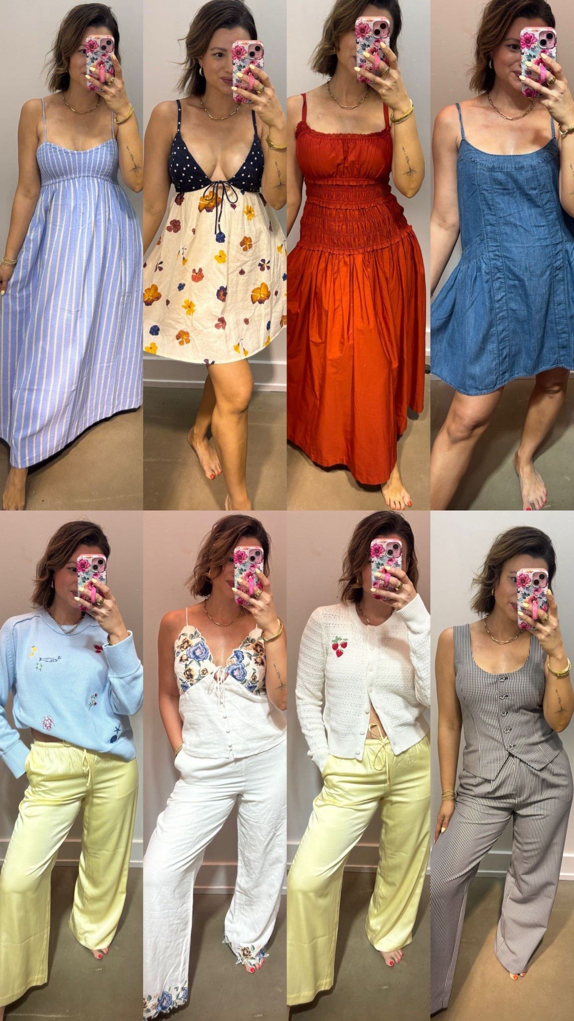 Abercrombie is having a 25% off sale and the new arrivals are so good right now 🤍
Tried on a mix of dresses, sets, and easy spring outfits that feel elevated but still wearable for everyday.

The embroidered  pant set, maxi dresses & butter yellow silk pant are my favorite!!

Everything is linked here for easy shopping ✨


#LTKSeasonal #LTKSpringSale #LTKSaleAlert