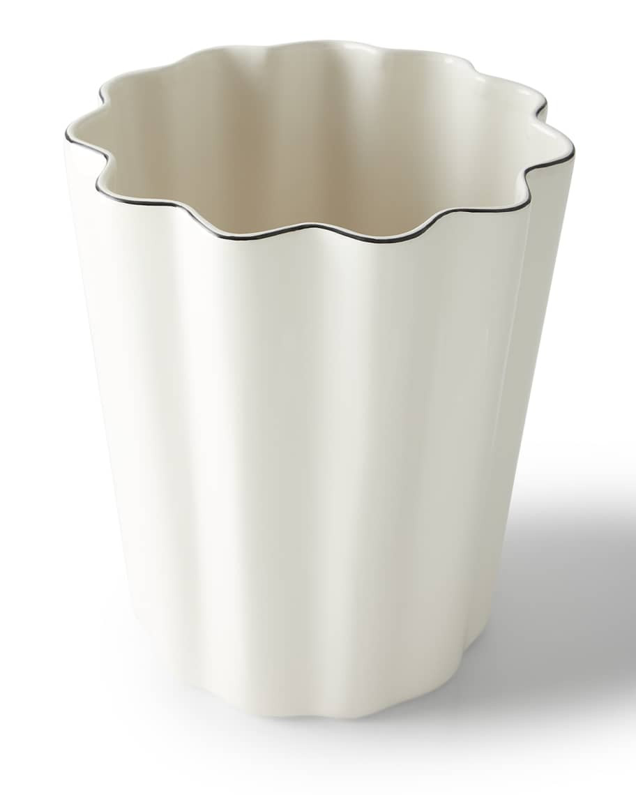 Kassatex Le Marais Wastebasket | Neiman Marcus