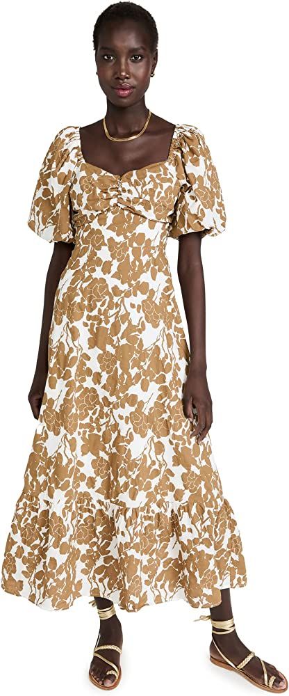 English Factory Women's Floral Print Maxi Dress | Amazon (US)