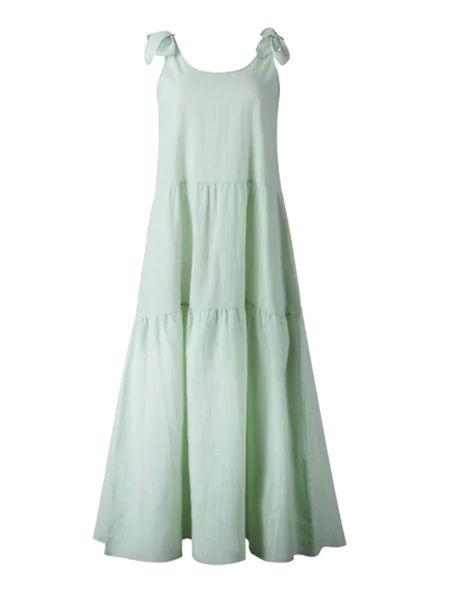 'Yasmeen' Tie Strap Dolly Maxi Dress (3 Colors) | Goodnight Macaroon