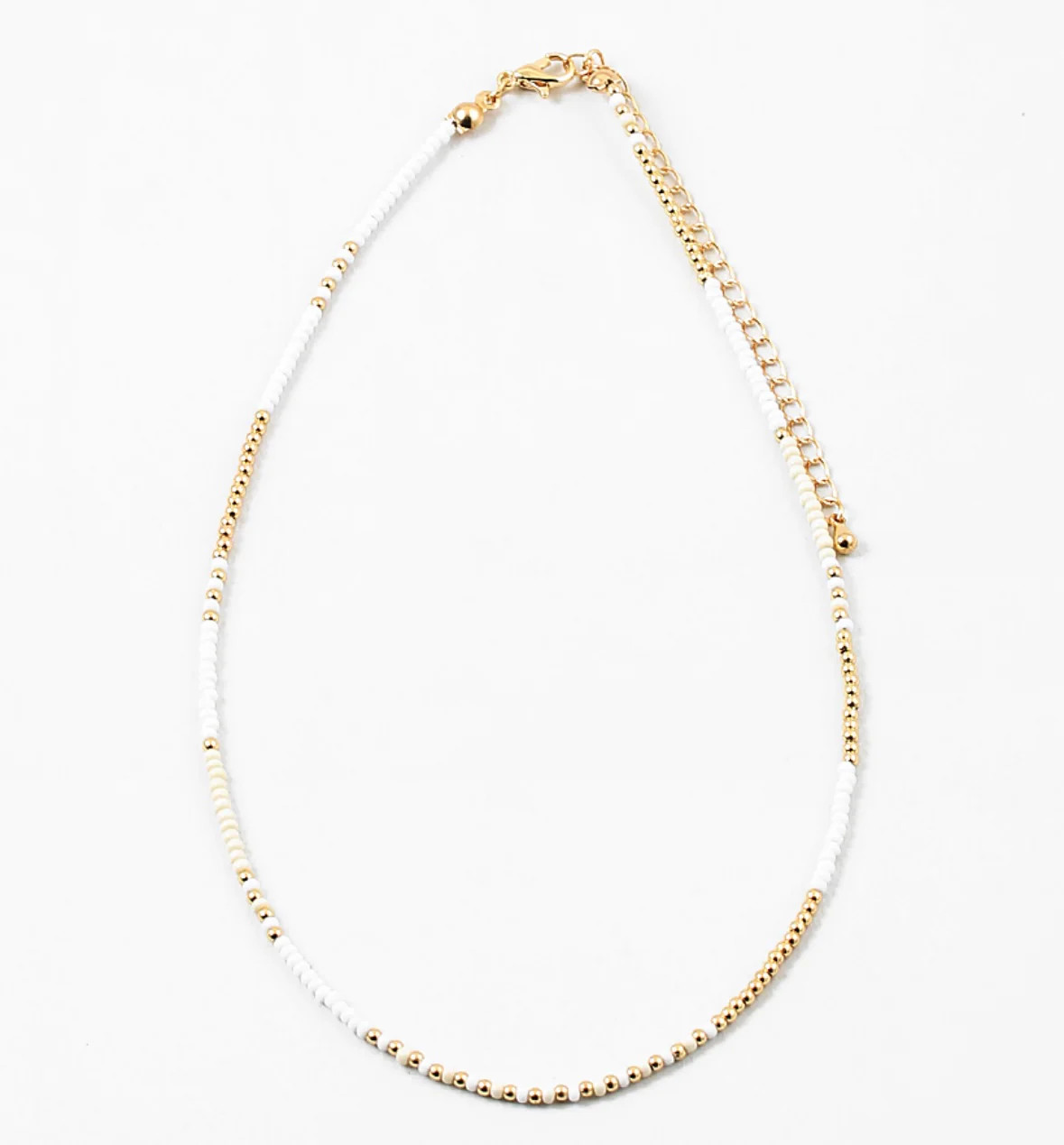 30A Sands Tiny Beaded Necklace | Erin McDermott Jewelry