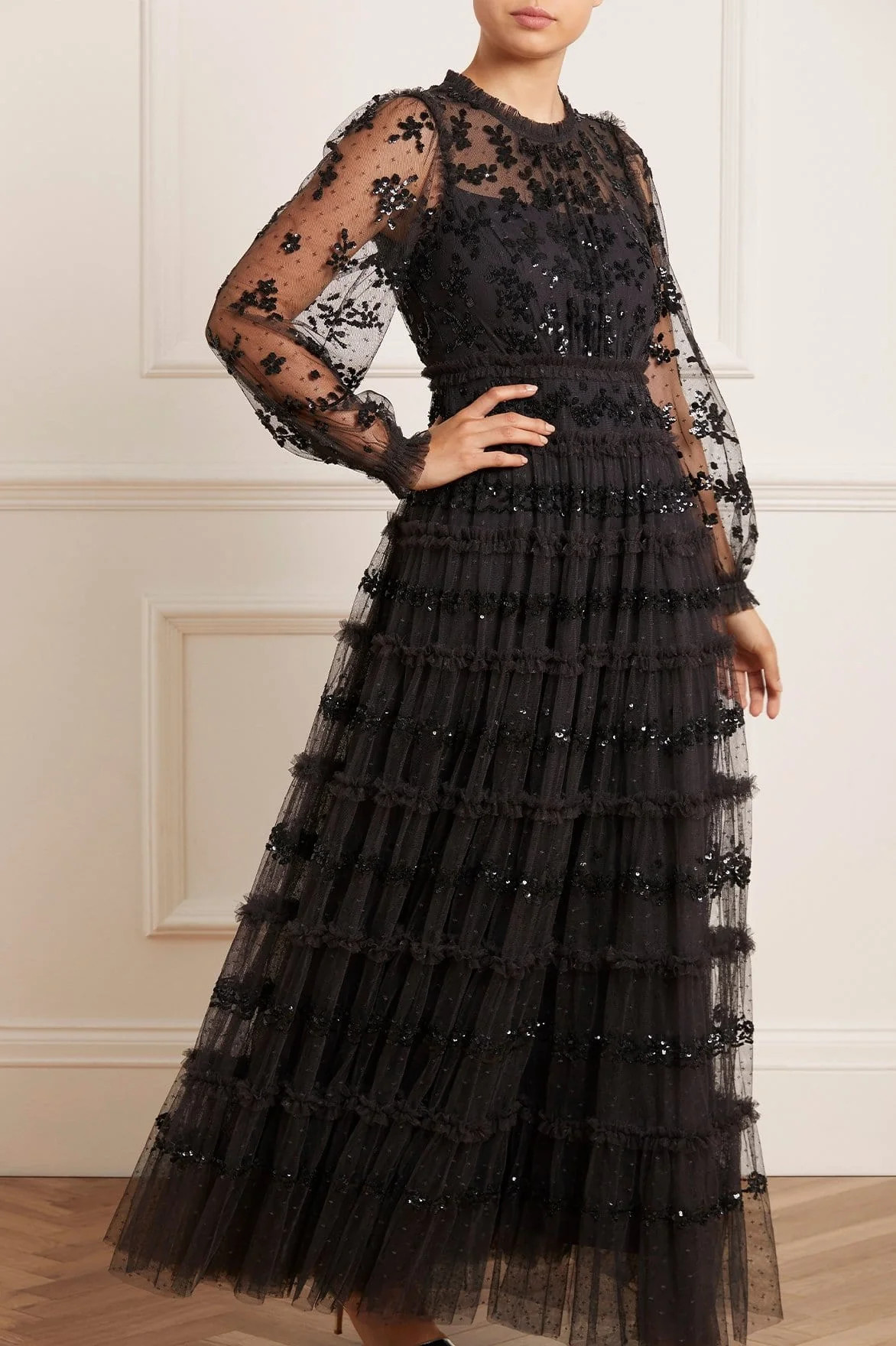 Eve Sequin Gown | Needle & Thread