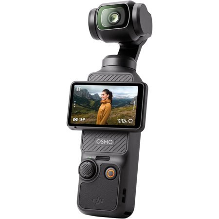 DJI Osmo Pocket 3, Vlogging Cameras with 1'' CMOS & 4K/120fps Vlog Camera, 3-Axis Stabilization, Fast Focusing, Face/Object Tracking | Walmart (US)