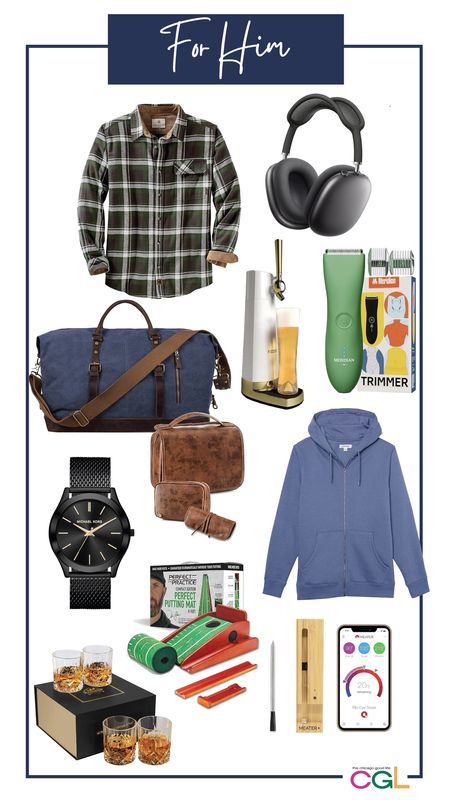 Gifts for him this holiday season
Gift guide
Holiday season
Gifts for him
Under $200

#LTKGiftGuide #LTKHoliday #LTKmens