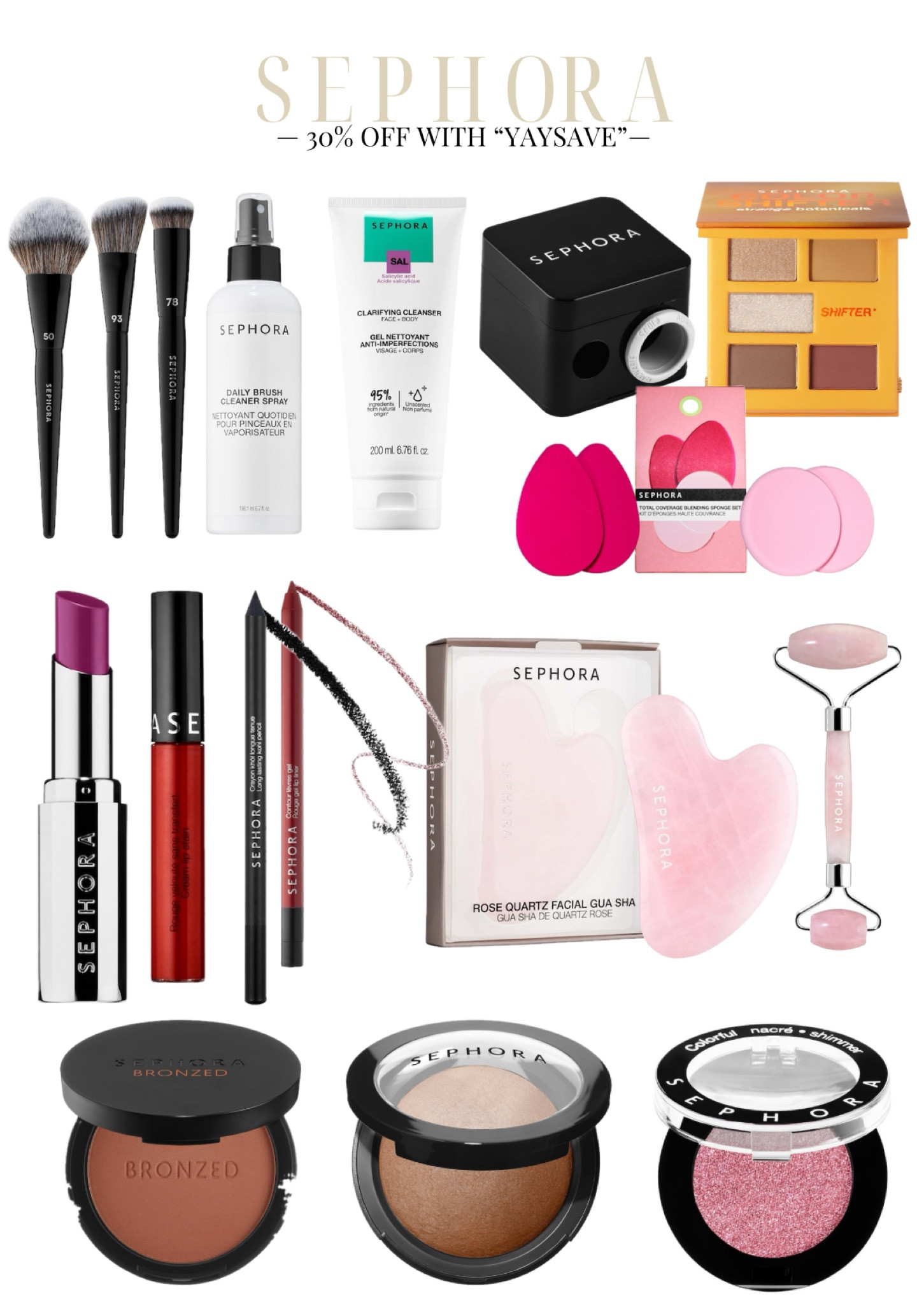 Sephora Sale! Use code “YAYSAVE” to access discounts ✨

#LTKsalealert #LTKxSephora #LTKbeauty