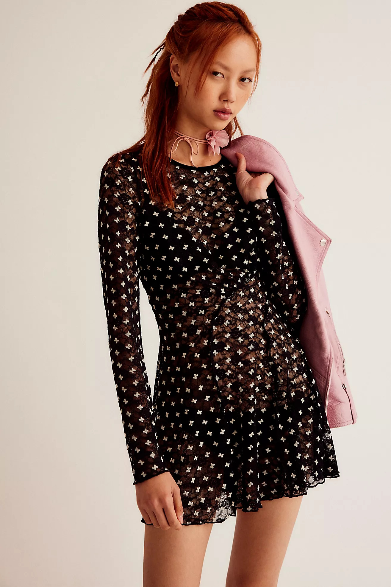 Sheer Delight Mini Dress | Free People (UK)