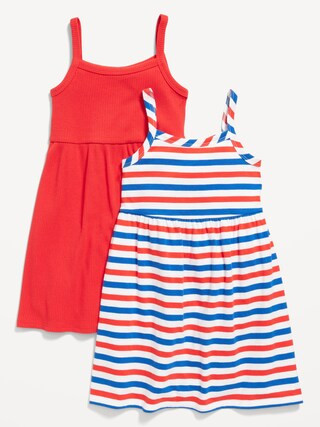 Sleeveless Fit and Flare Dress 2-Pack for Toddler Girls | Old Navy (US)
