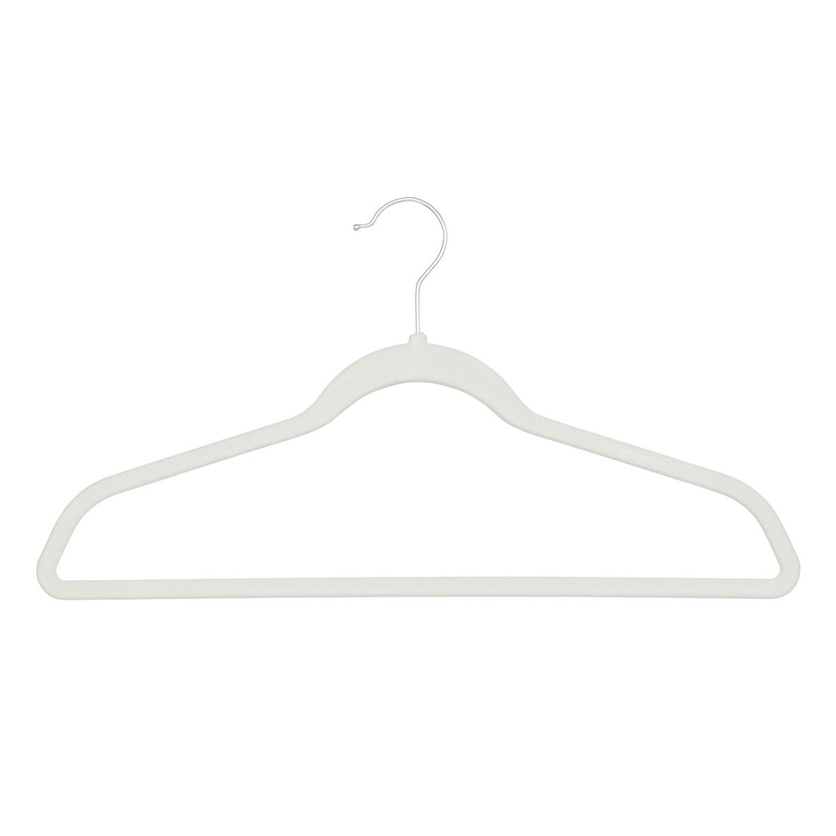 Non-Slip  Velvet Suit Hangers Linen Pkg/40 | The Container Store