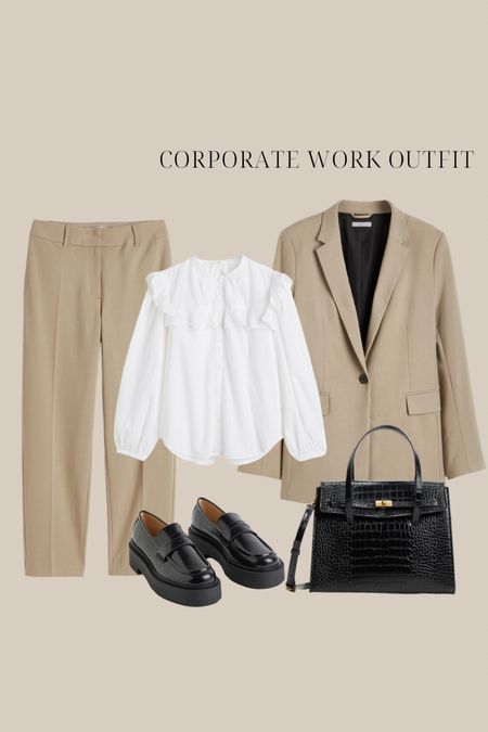 Corporate work outfit inspo! Perfect for finance jobs 👏🏼 

#LTKworkwear #LTKSeasonal #LTKeurope