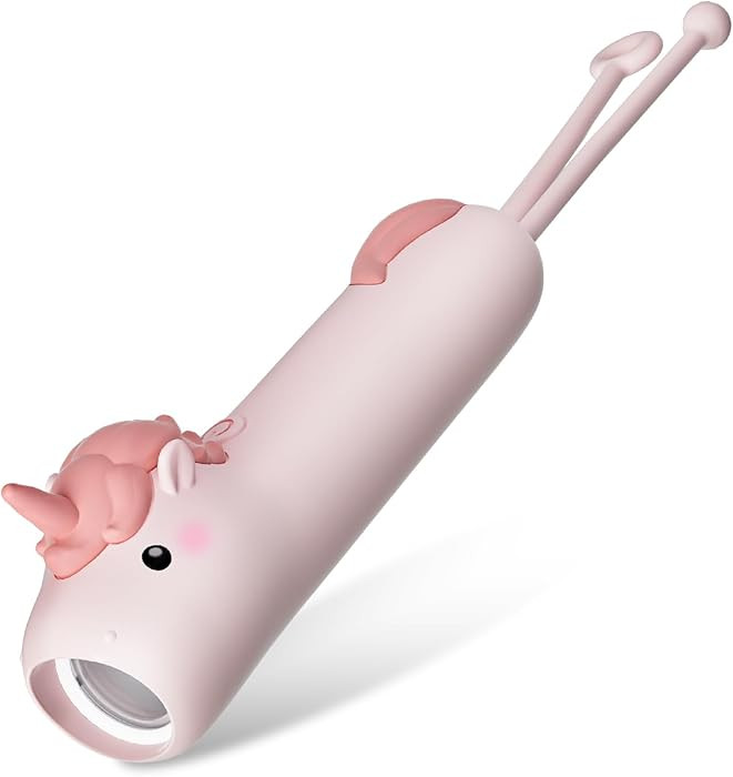 Kids Flashlight Rechargeable, LED Flashlight for Boys & Girls, Unicorn Toys for Girls Age 4-6, Pi... | Amazon (US)
