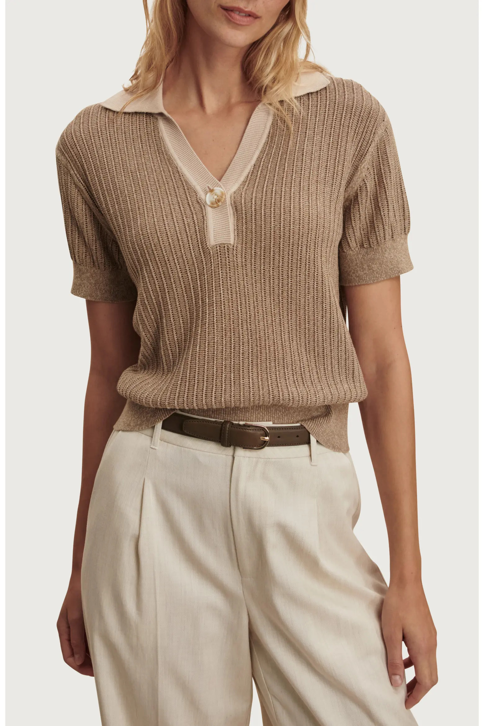 Perrine Knit Polo (Women) | Nordstrom | Nordstrom
