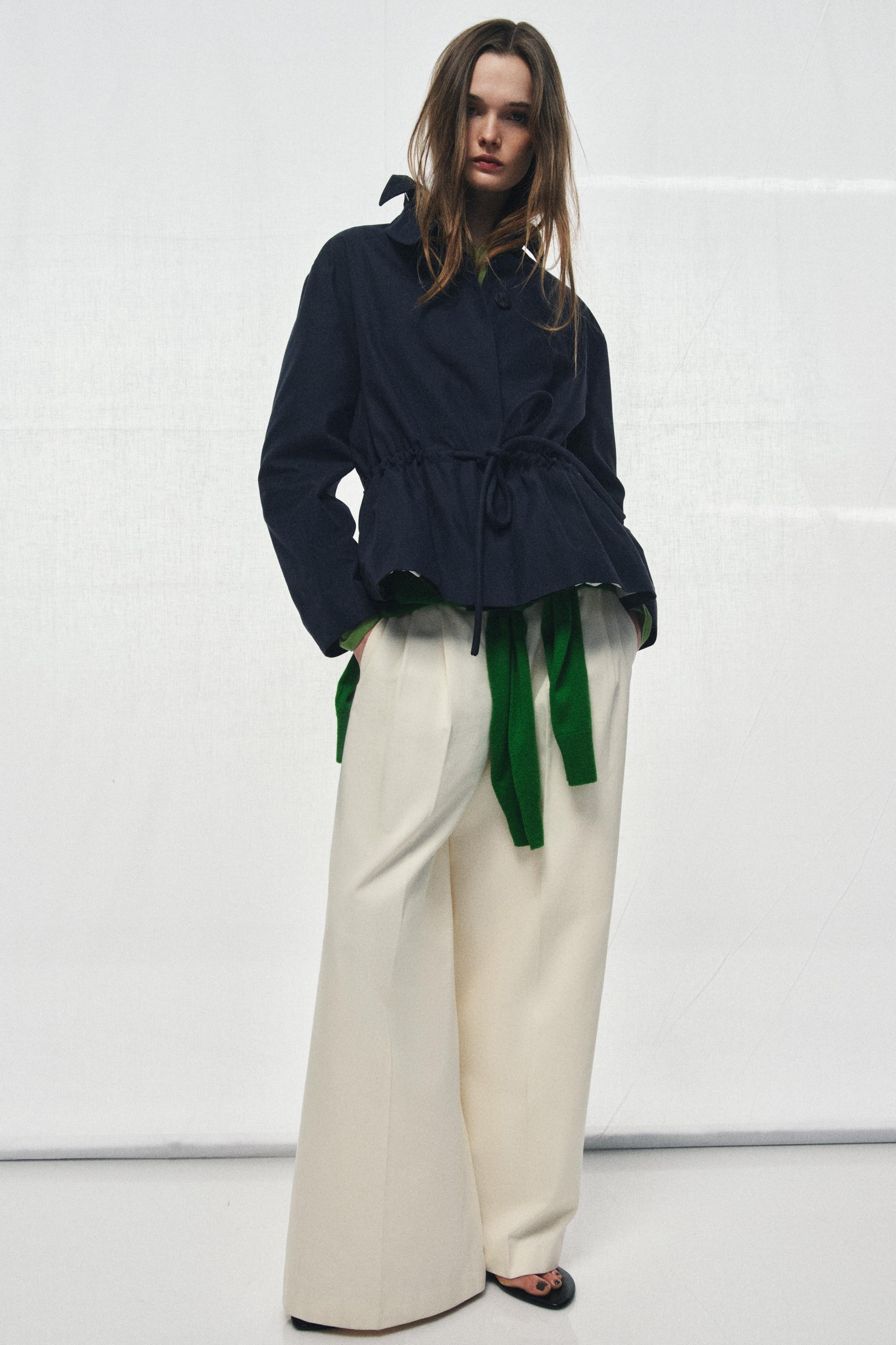 ZW COLLECTION BELTED PARKA | Zara US