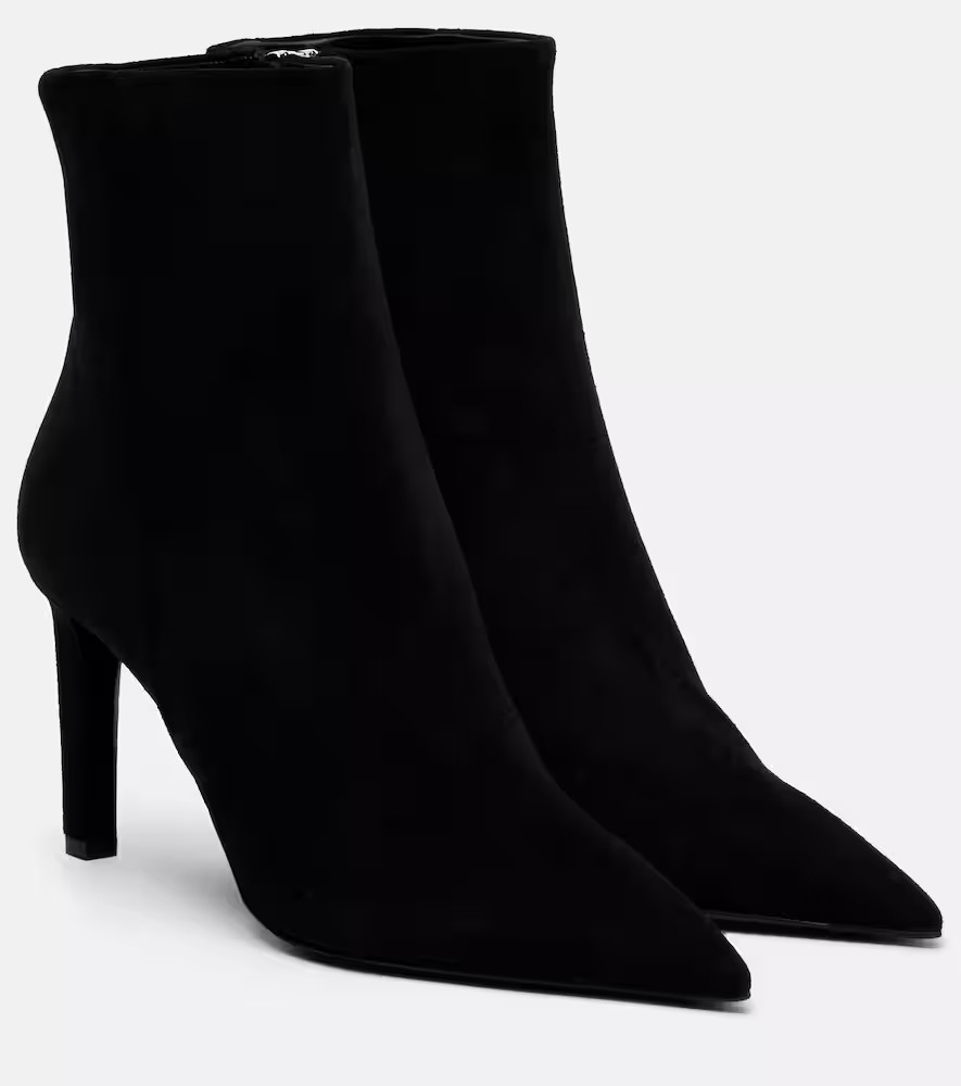Jimmy Choo Frankie 85 suede ankle boots | Mytheresa (UK)