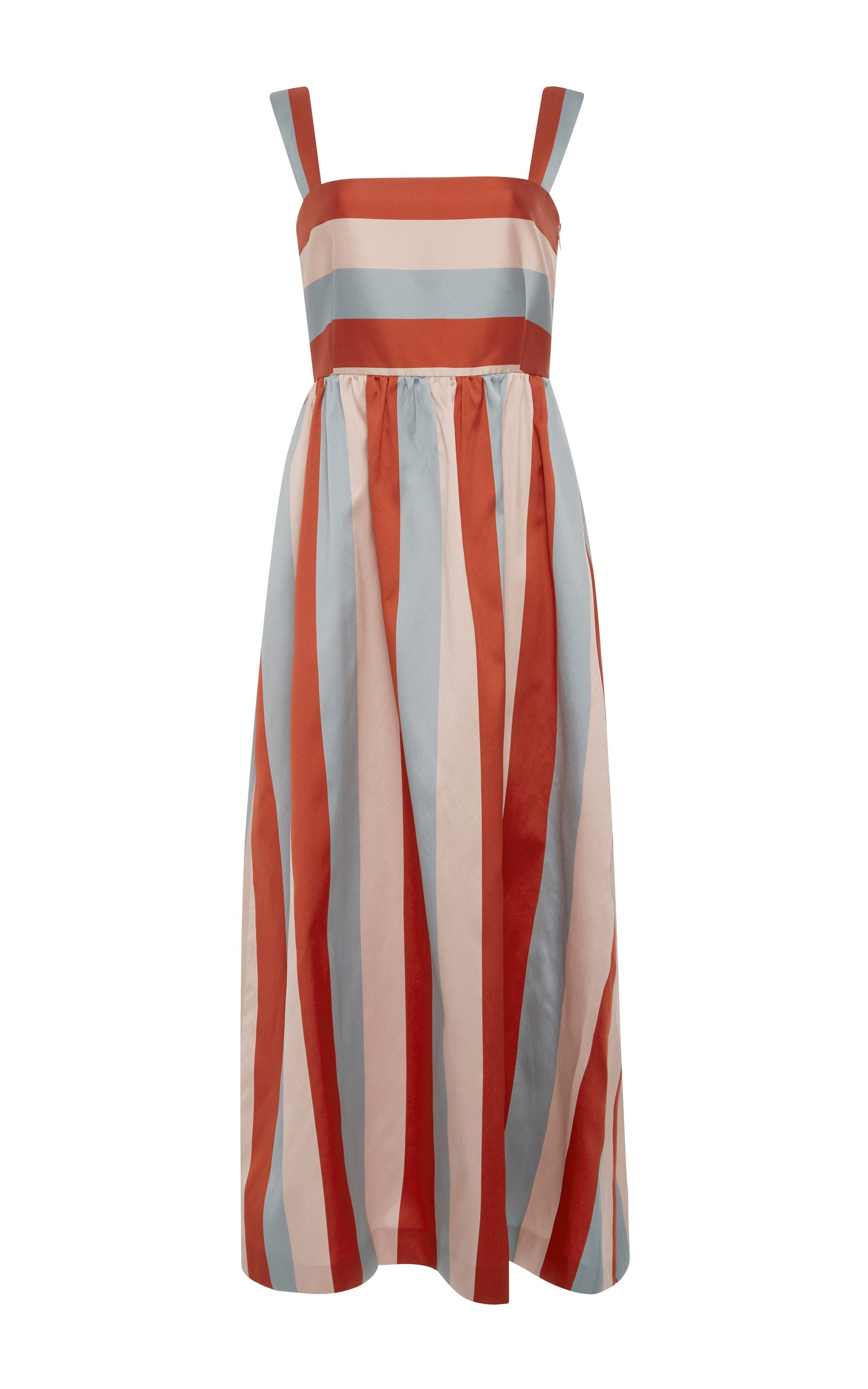 Striped Twill Dress | Moda Operandi Global