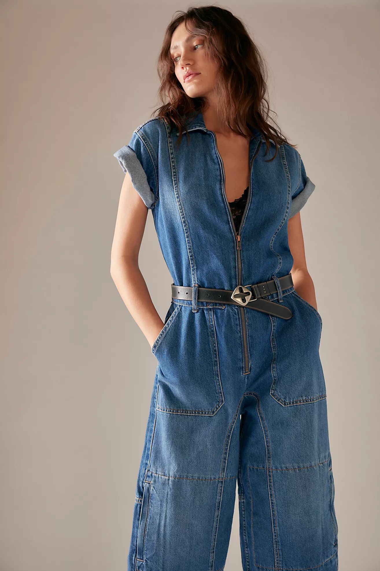 We The Free On The Run Cropped Coverall | Free People (Global - UK&FR Excluded)