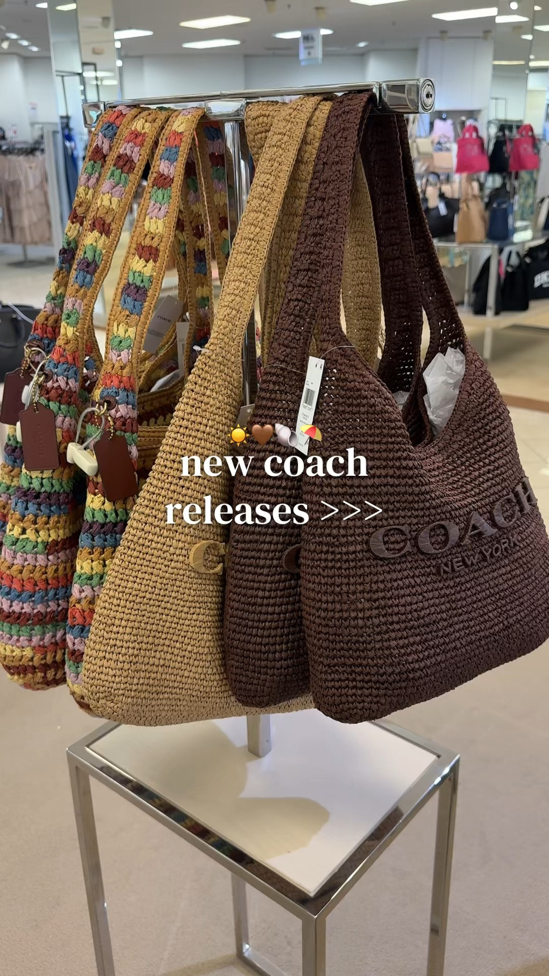 new coach purses 🏝️

#LTKTravel #LTKspringtrends #LTKspring