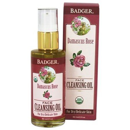 Face Cleansing Oil Damascus Rose - 2 fl. oz. by Badger (pack of 3) | Walmart (US)