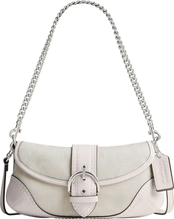 Soho 25 Signature Jacquard Canvas Shoulder Bag | Nordstrom