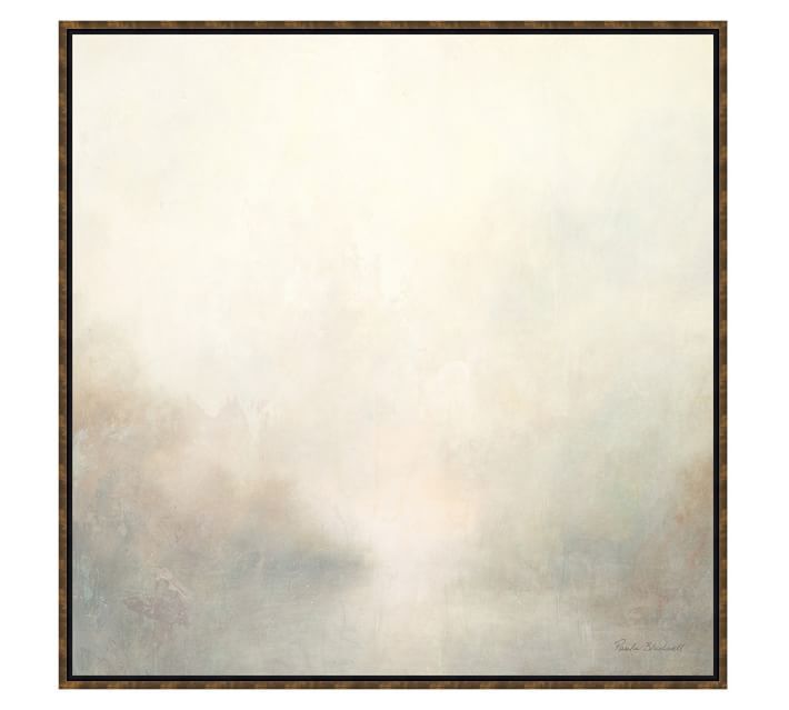 Warm Landscape Framed Canvas, 36 x 36" | Pottery Barn (US)