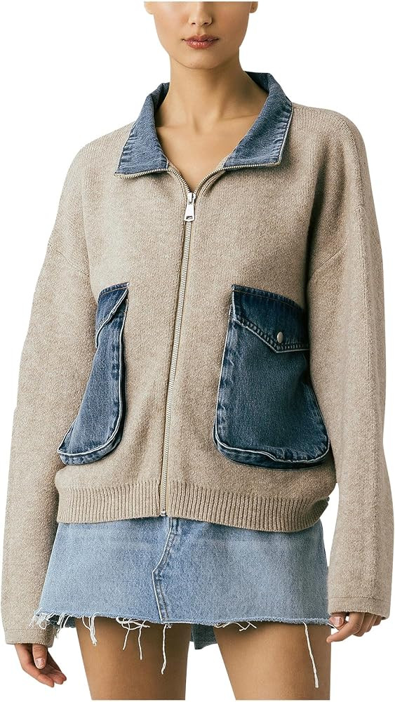 [BLANKNYC] Women's Sweater Jacket | Amazon (US)