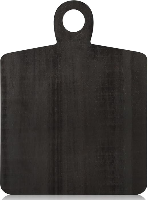 1 Pcs Acacia Wood Cutting Board with Handle 17 x 13'' Rectangular Charcuterie Chopping Board for ... | Amazon (US)