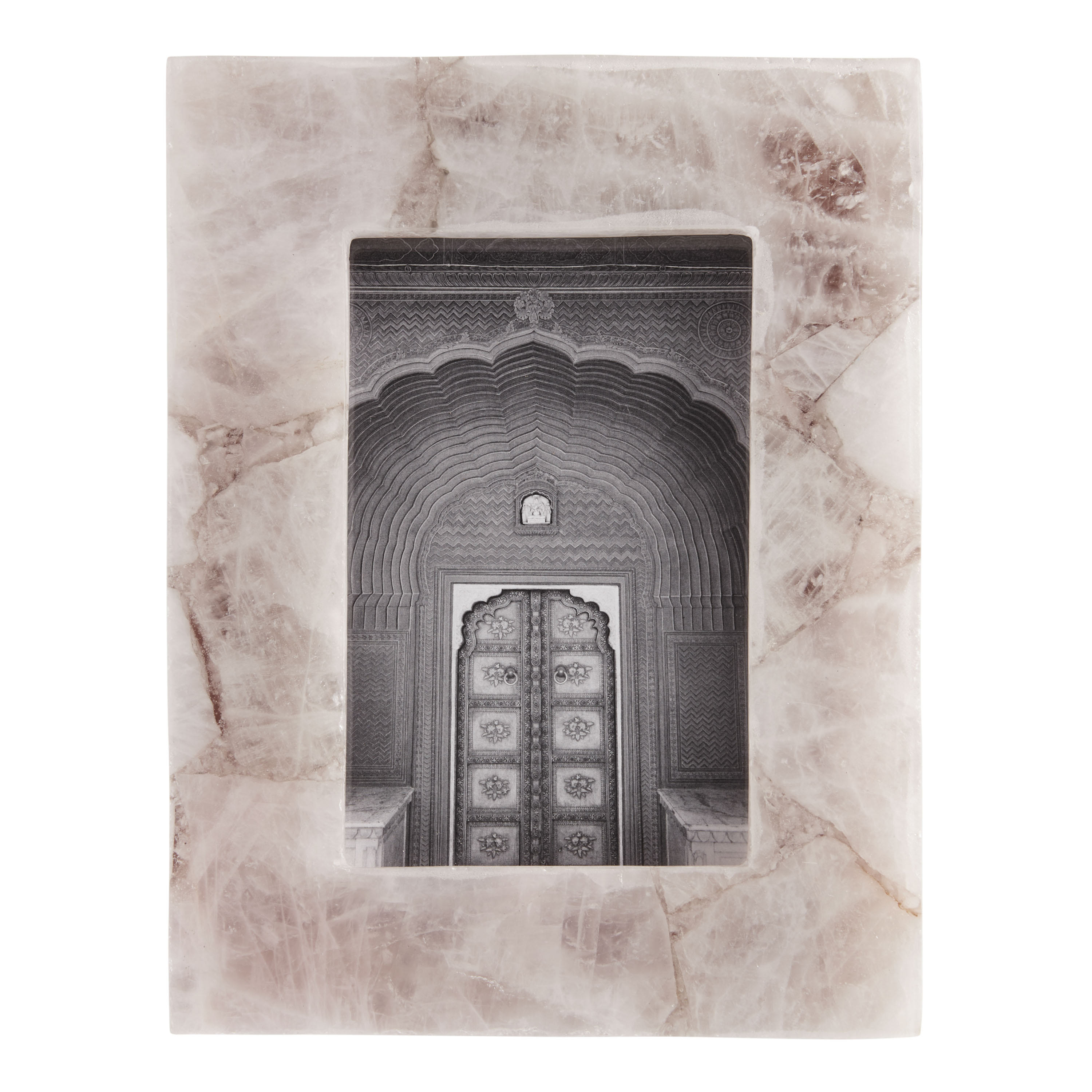 Blush Agate Slice Frame | World Market