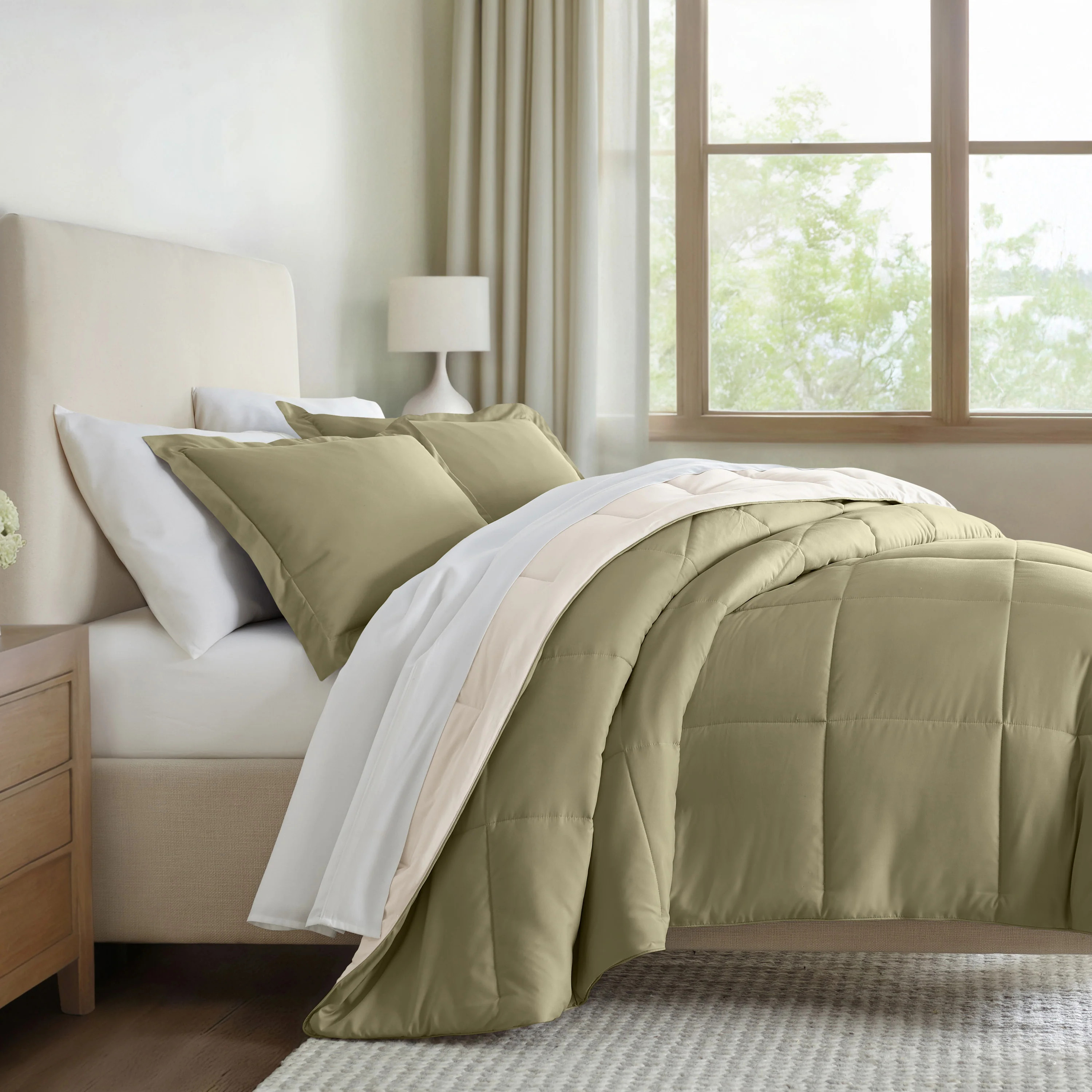 Reversible Down Alternative Comforter Set | Linens & Hutch | Linens and Hutch