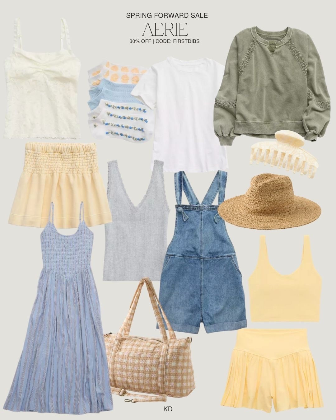 AERIE: SPRING FORWARD SALE
Code:FIRSTDIBS | 30% off 

#springfashion #aeriesale #dailyootd #findsunder50

#LTKStyleTip #LTKSpringSale #LTKSaleAlert