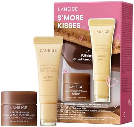 LANEIGE Lip Glowy Balm: Sheer Tinted Lip Moisturizer with Shea Butter, for Hydrating Shine & Soft... | Amazon (US)