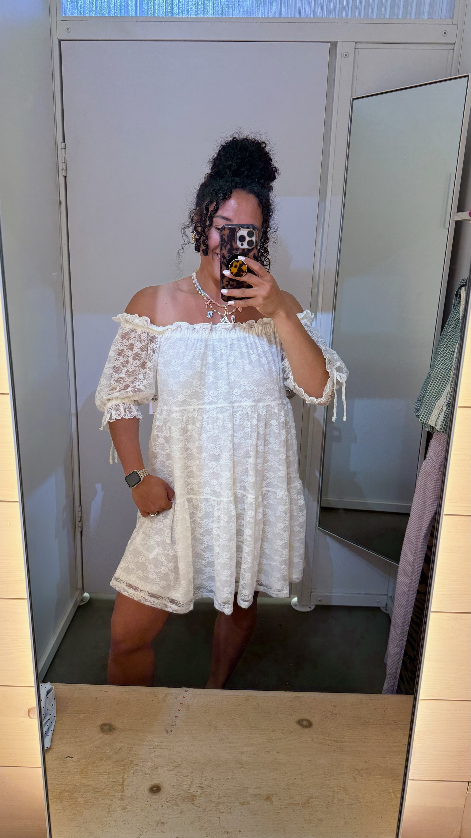 Old Navy try-on haul! This off-the-shoulder dress is so flattering and perfect for summer. 

 #LTKootd #LTKmomlife #LTKSeasonal