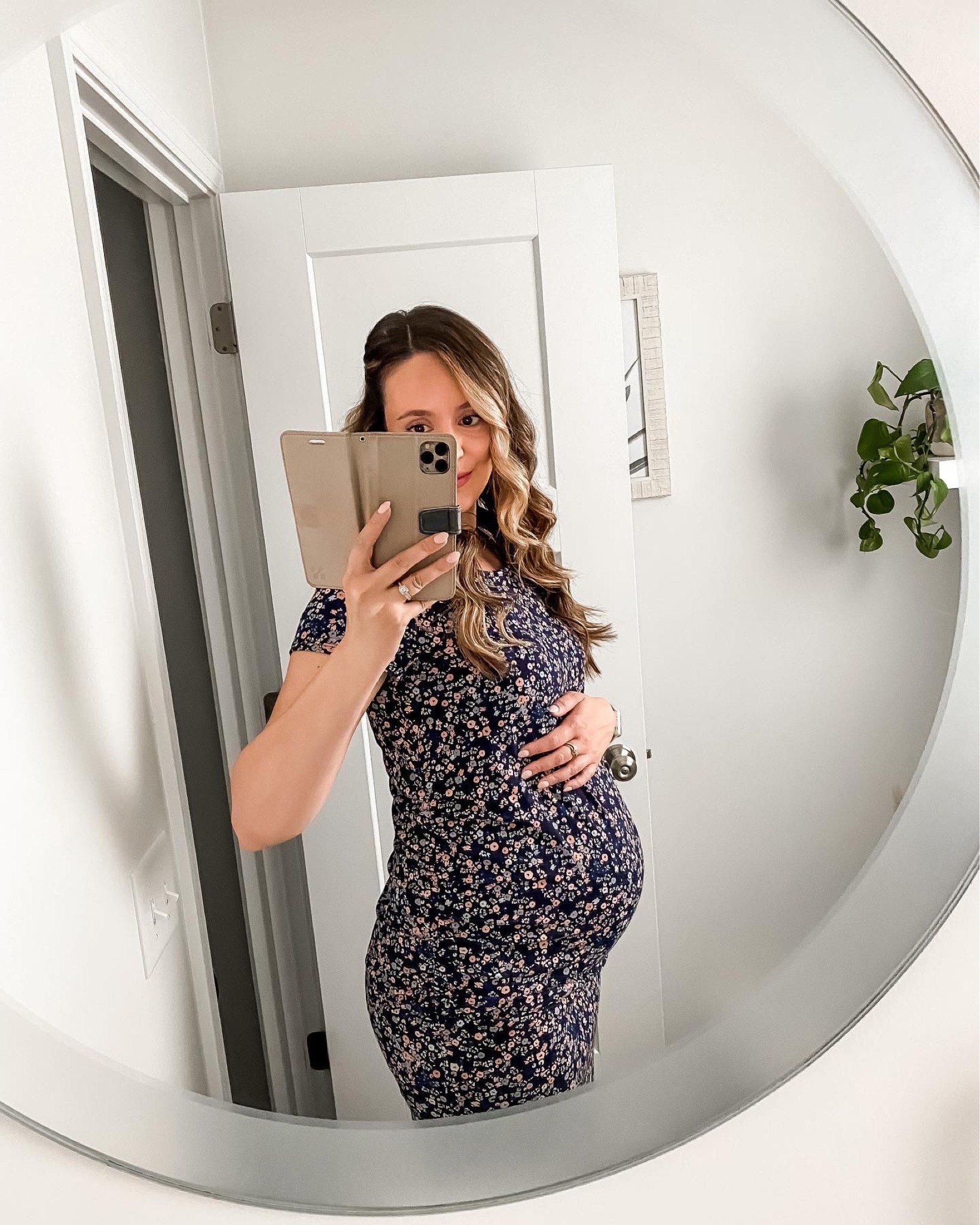 This spring/summer maternity dress from Target was so great during third trimester for me. I wore it both to work and to weddings! 

#LTKunder50 #LTKwedding #LTKstyletip