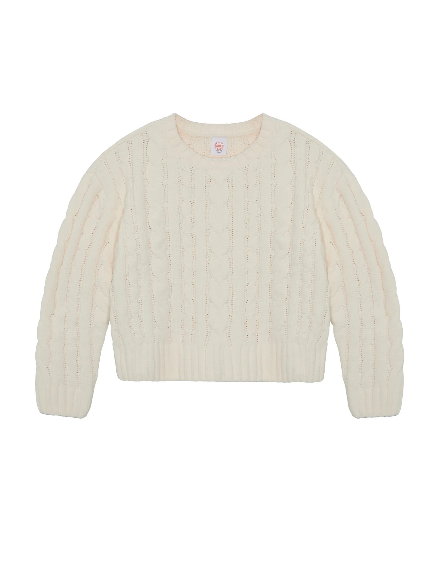 Wonder Nation Girls Chenille Sweater, Sizes 4-18 & Plus | Walmart (US)