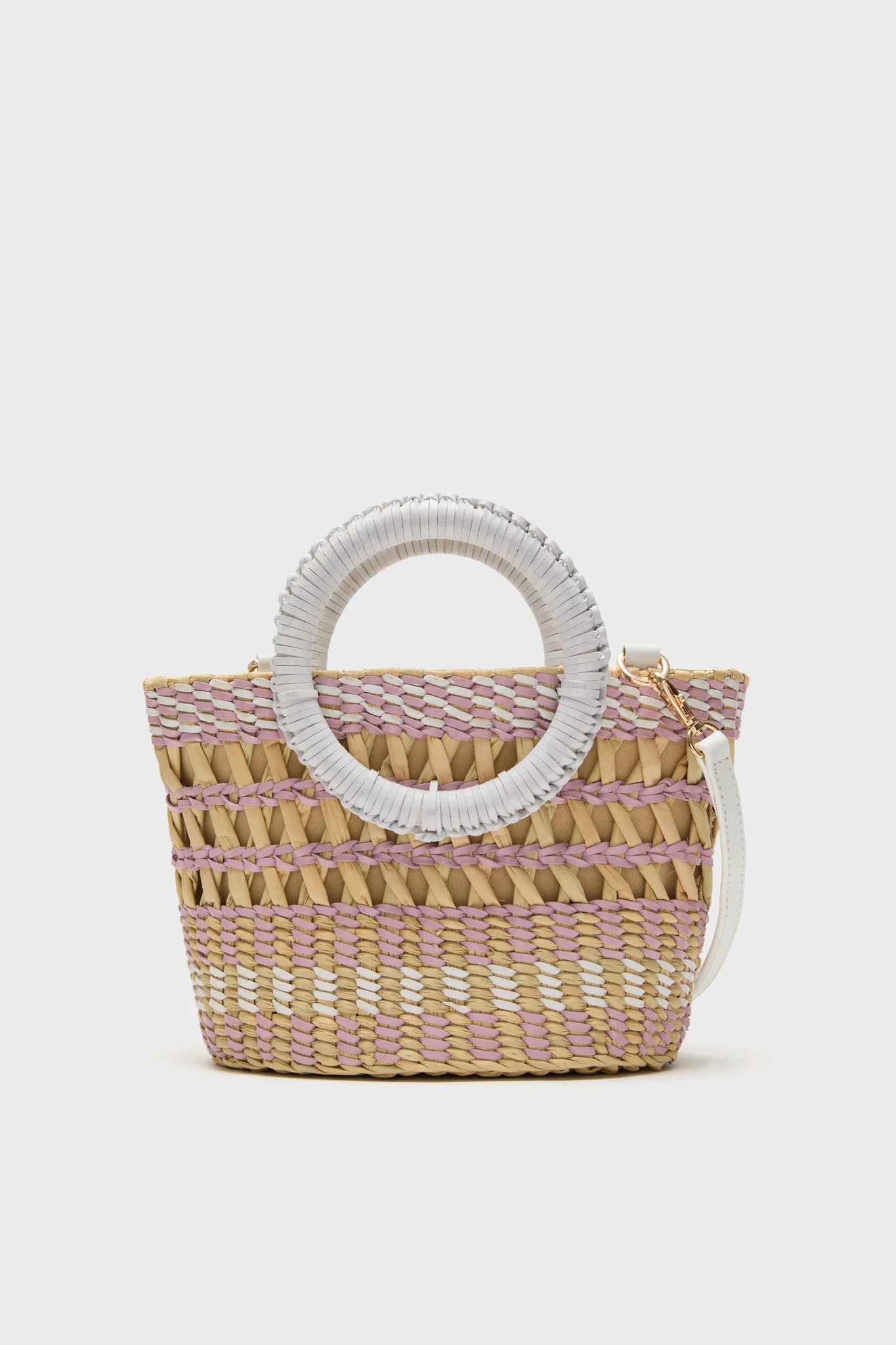 White and Multi Rio Mini Tote | Tuckernuck (US)