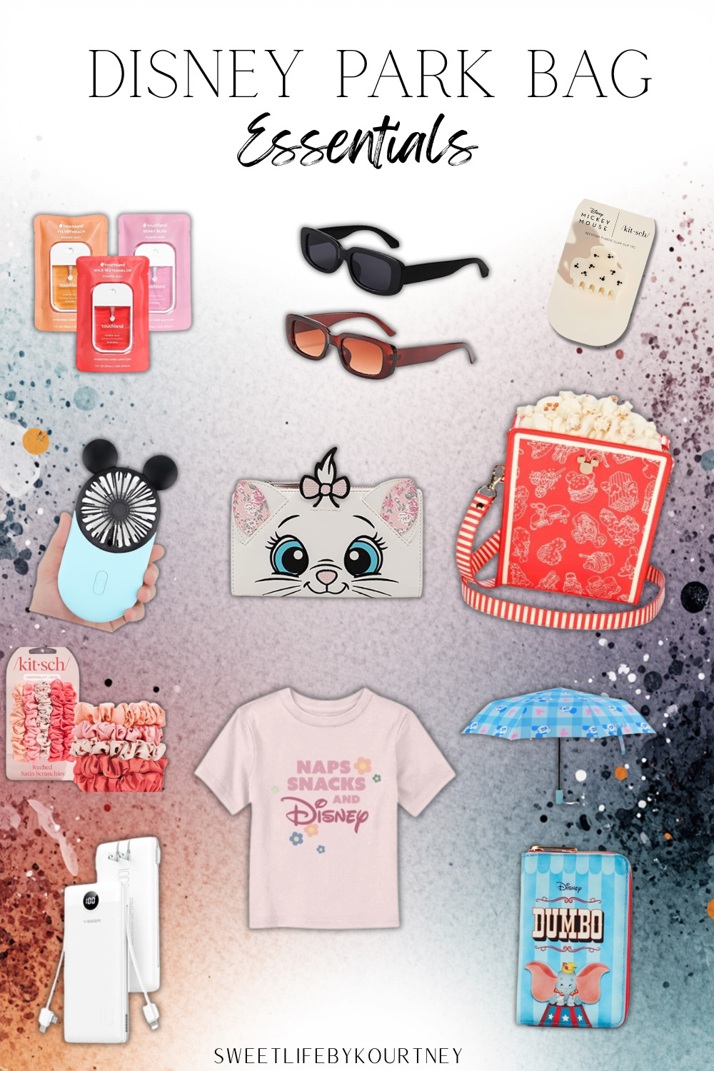 Disney park bag essentials for long park days ✨ Easy finds for staying cool, organized, photo-ready, and prepared from rope drop to fireworks. #LTKFinds #DisneyParkBag #DisneyMustHaves #DisneyStyle #ParkDayEssentials 

 #LTKmomlife #LTKTravel #LTKKids