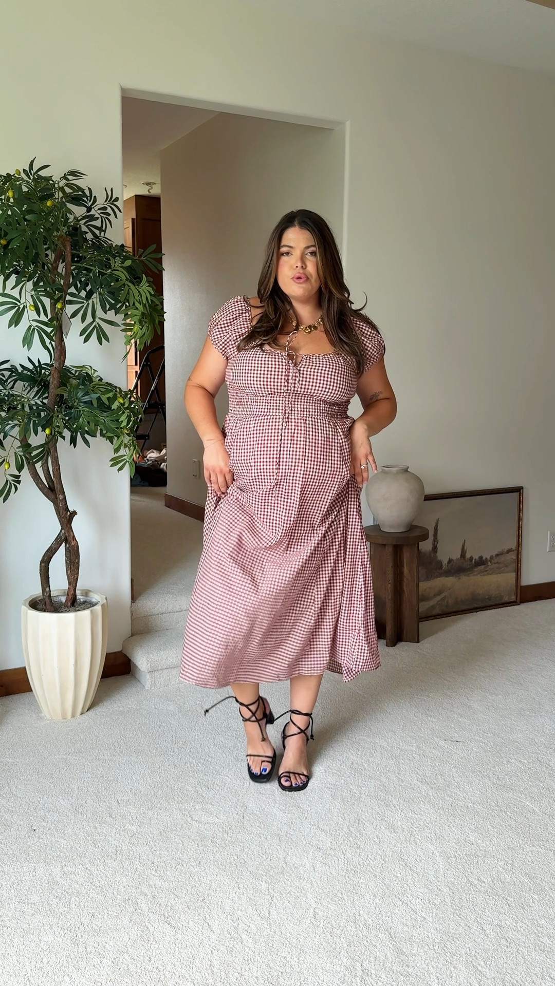 Fall dress from Amazon. -perfect teacher dress too. Wearing xl. 

Maternity friendly! Size 14 typically 

#LTKMidsize #LTKautumn #LTKSaleAlert