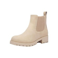 Womens Chelsea Ankle Boots PullOn Booties for Women | SHEIN