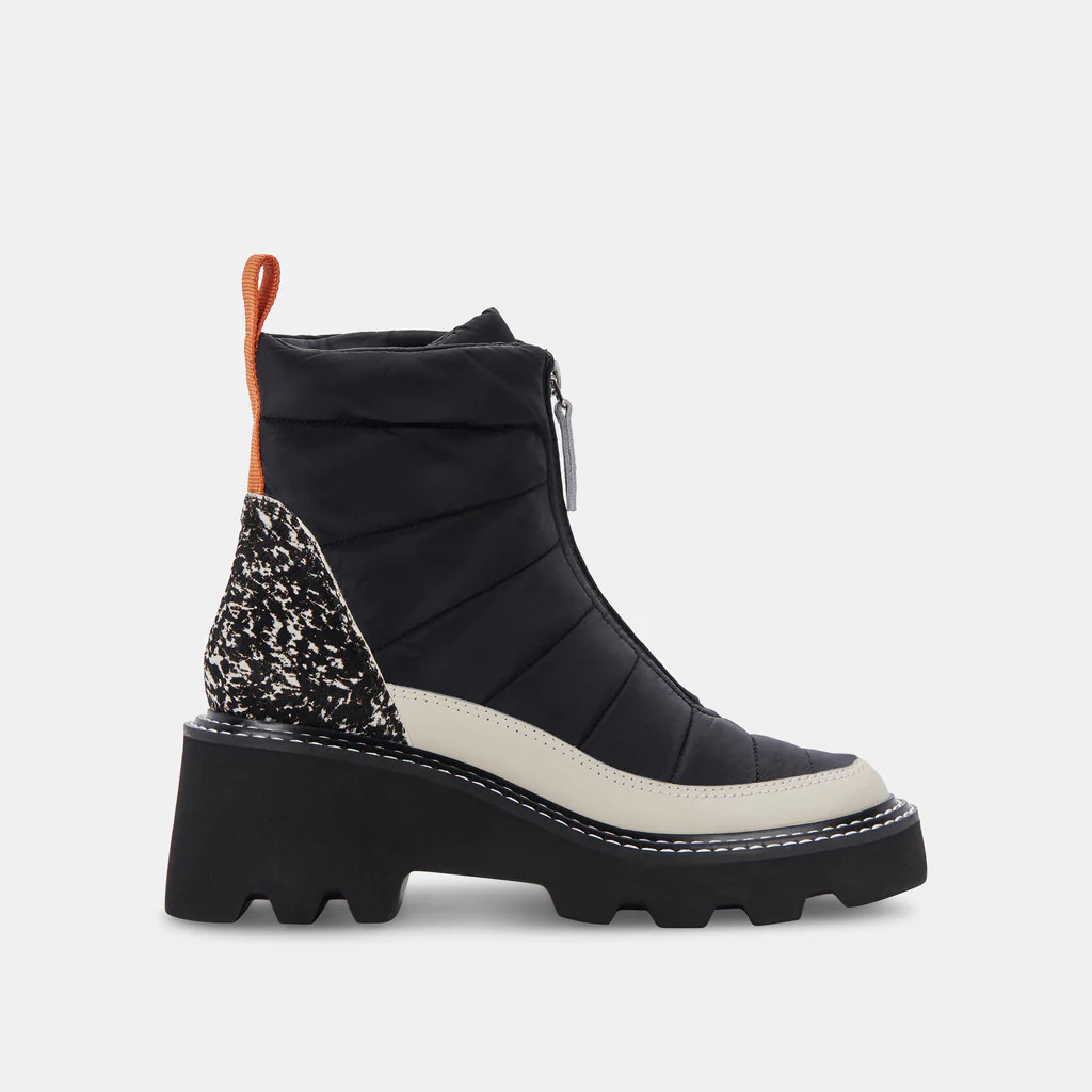 HELKI BOOTS BLACK MULTI NYLON | DolceVita.com