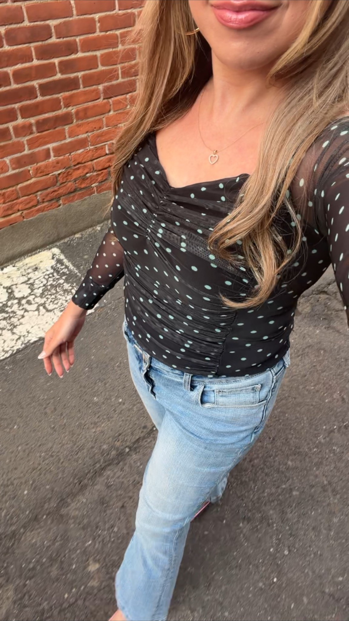OOTN - love the polka dot trend and this color combination is perfect for a night out 🖤

#LTKootd #LTKgrwm #LTKSeasonal