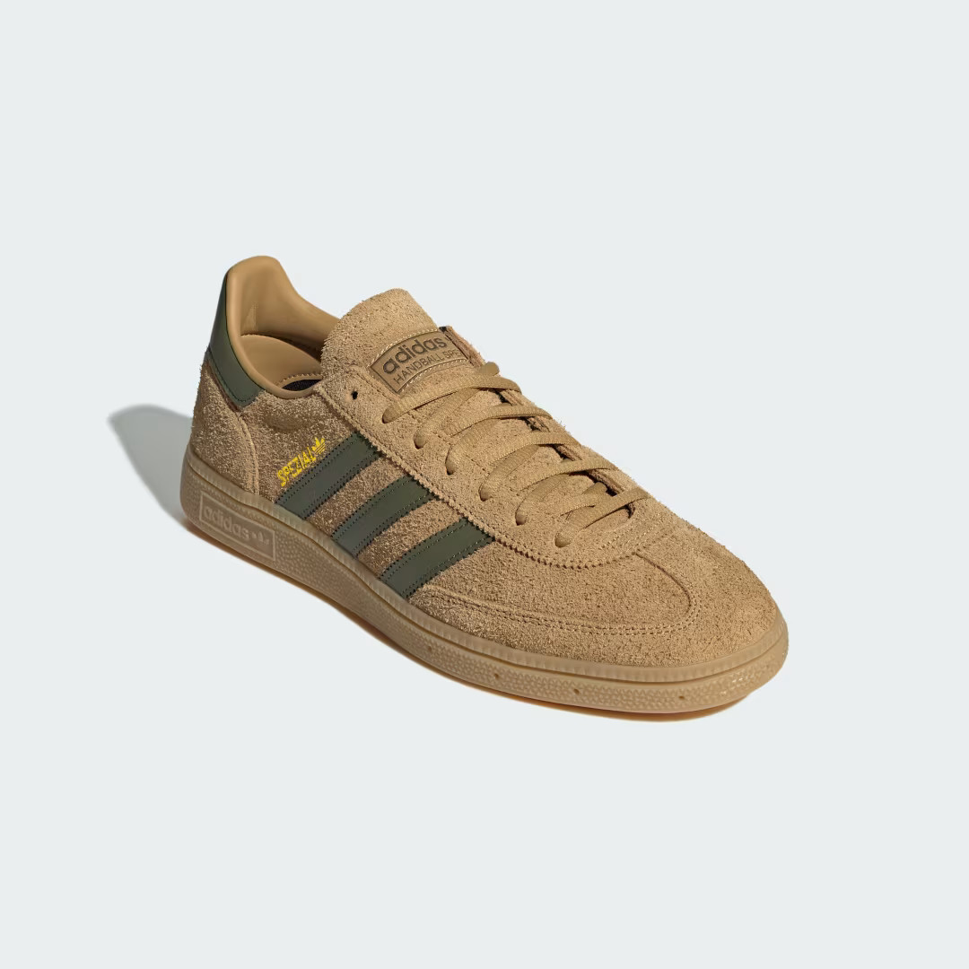 Handball Spezial Shoes Golden Beige M 8.5 / W 9.5 - Mens Originals Shoes | adidas (US)