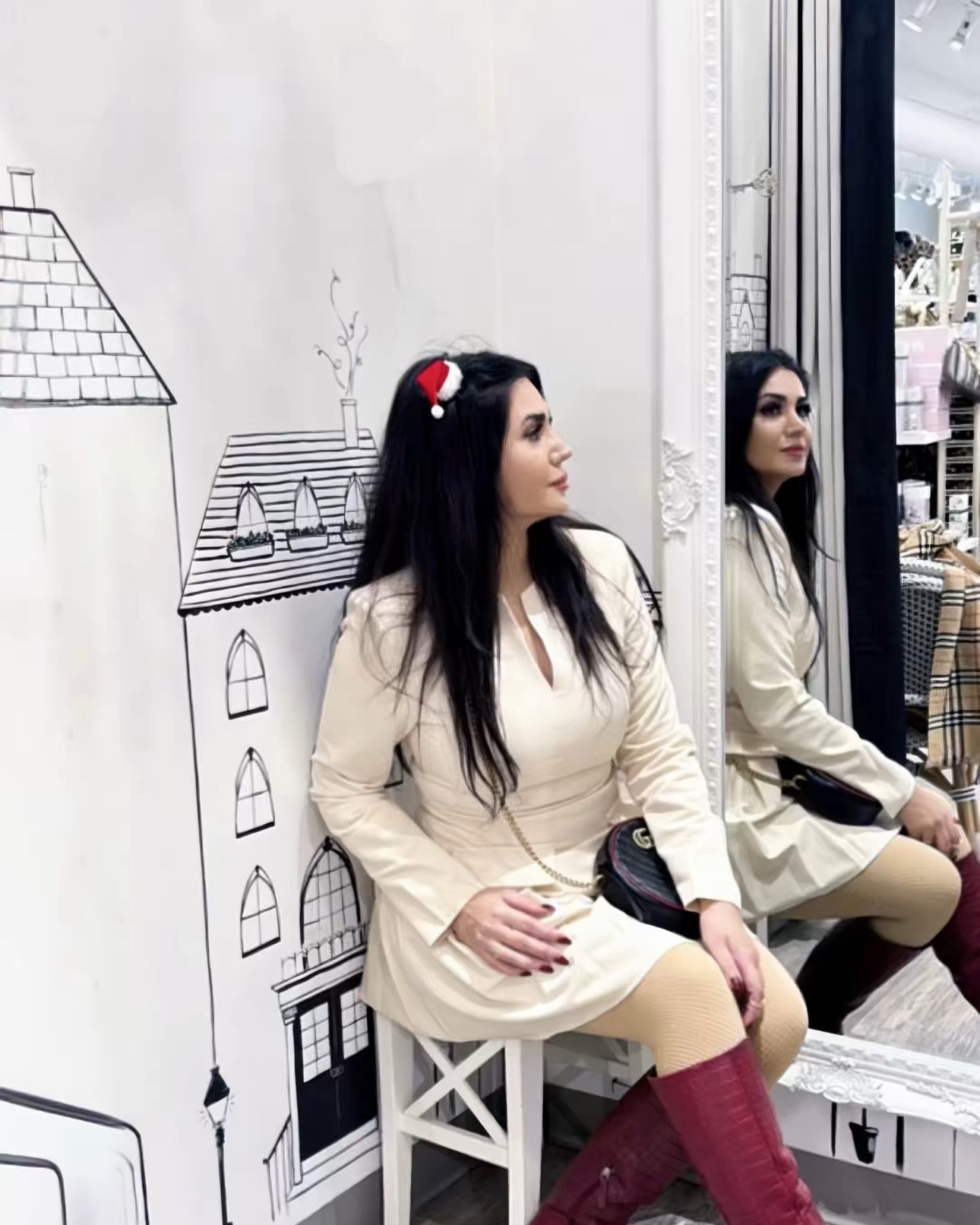 Embracing fall fashion with a chic mini dress paired with a cozy fur coat! 🍂✨ Elevating my look with stunning stone pattern boots and warm velvet tights for that perfect winter vibe. Layering never looked so stylish! 🤗
Scroll down to SHOP and FOLLOW for more 🫶

#LTKstyletip #LTKautumn #LTKwinter