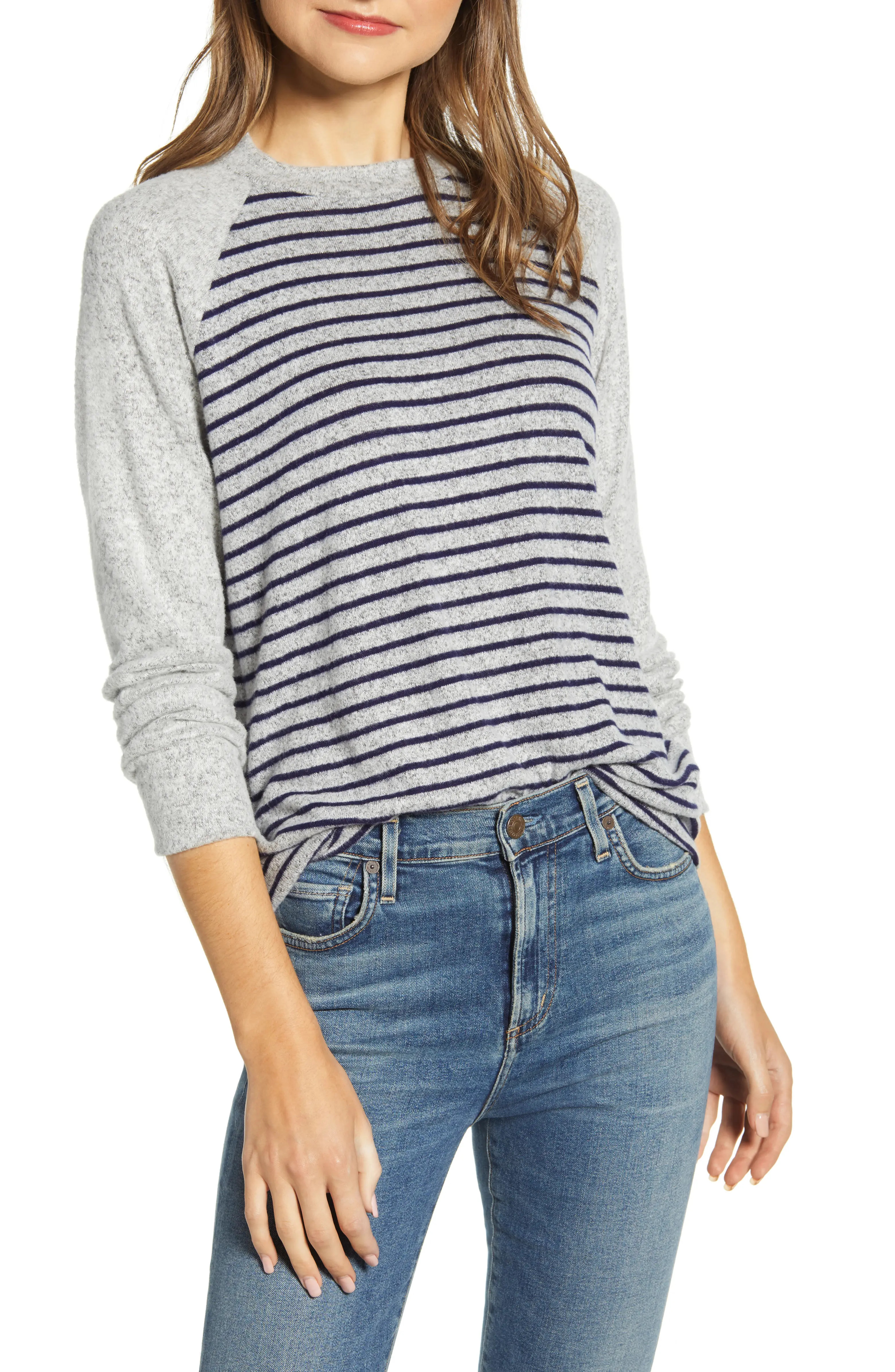Raglan Sleeve Knit Top | Nordstrom