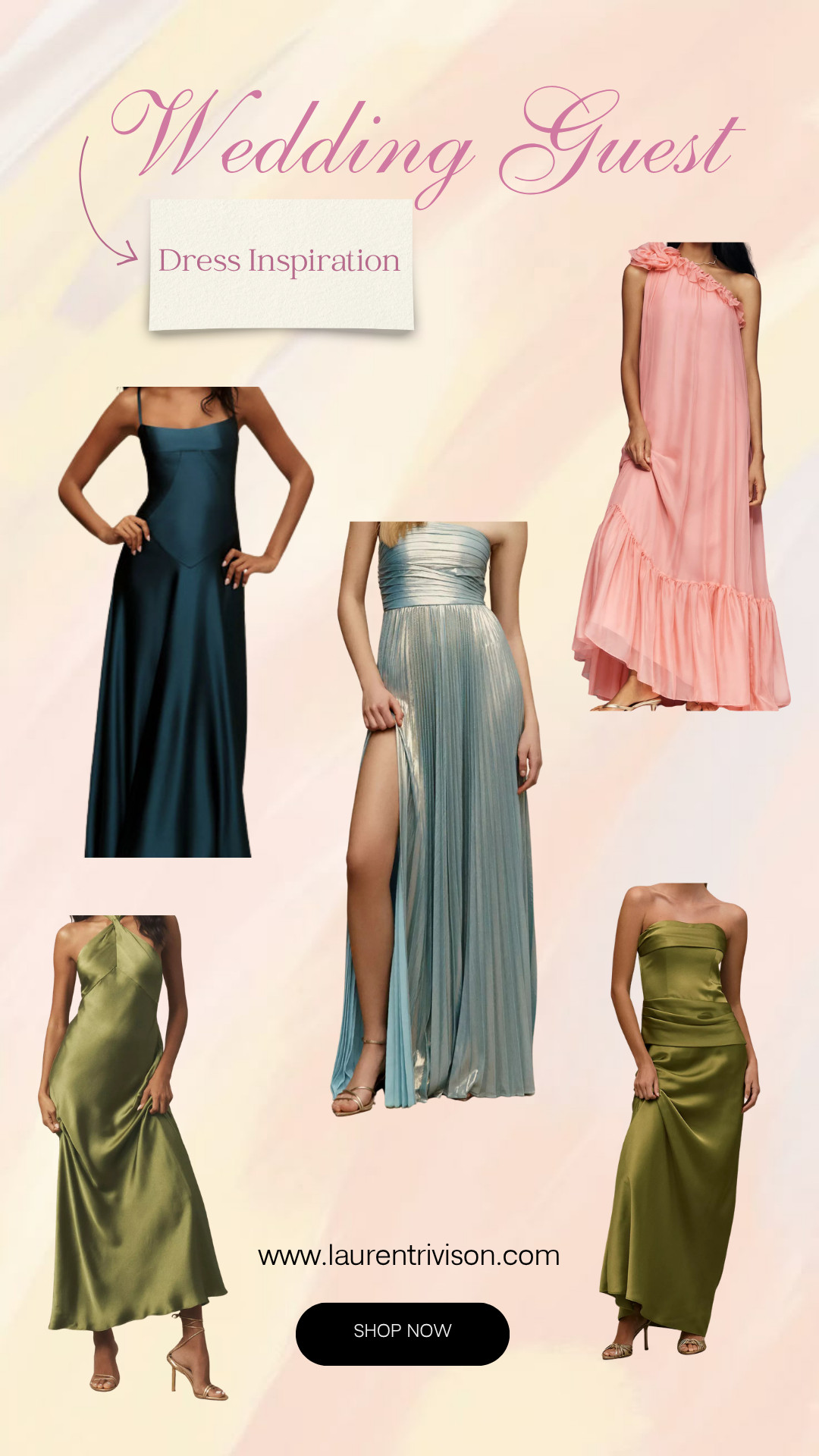 Happy wedding season! Here are some great classy and colorful wedding dresses perfect for summer. All could be perfect for a black tie wedding 🤍 

 #LTKMidsize #LTKWedding