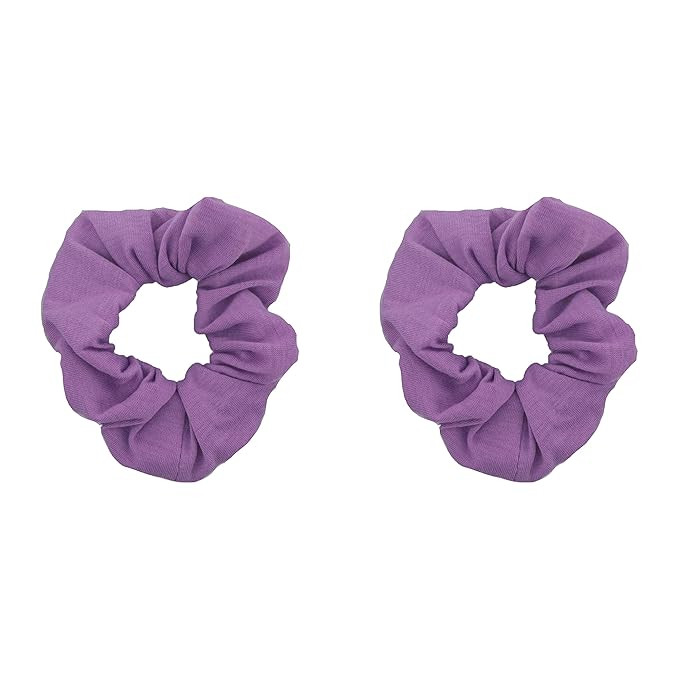 Set of 2 Solid Scrunchies (Lavender) | Amazon (US)