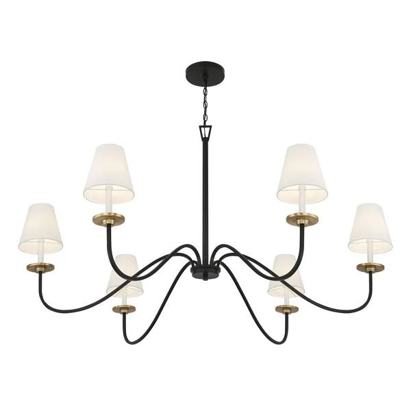 Cloverdale 6 - Light Dimmable Classic / Traditional Chandelier | Wayfair North America