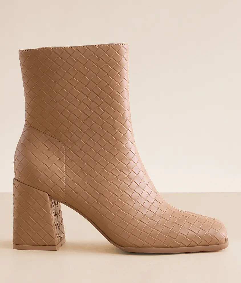 Demi Woven Ankle Boot | Buckle