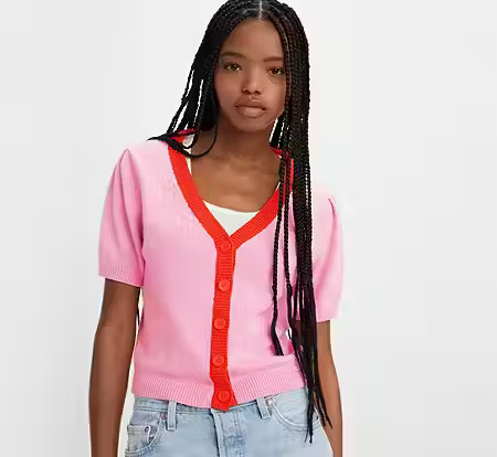 Josie Short Sleeve Cardigan | LEVI'S (US)