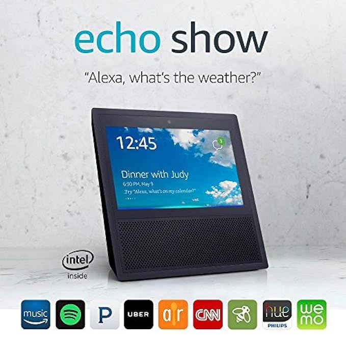 Echo Show- Smart Speaker and Screen with Alexa | Amazon (US)