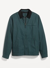 Canvas Cozy-Lined Barn Coat for Men | Old Navy (US)